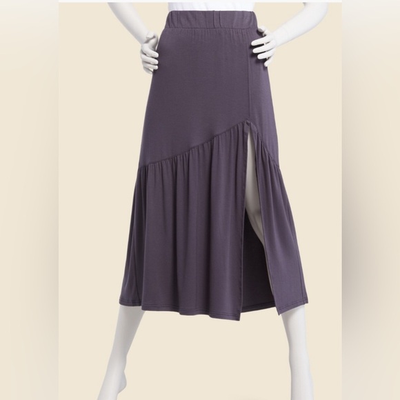 Z Supply Dresses & Skirts - Z Supply Calissa Midi Skirt Dark gray